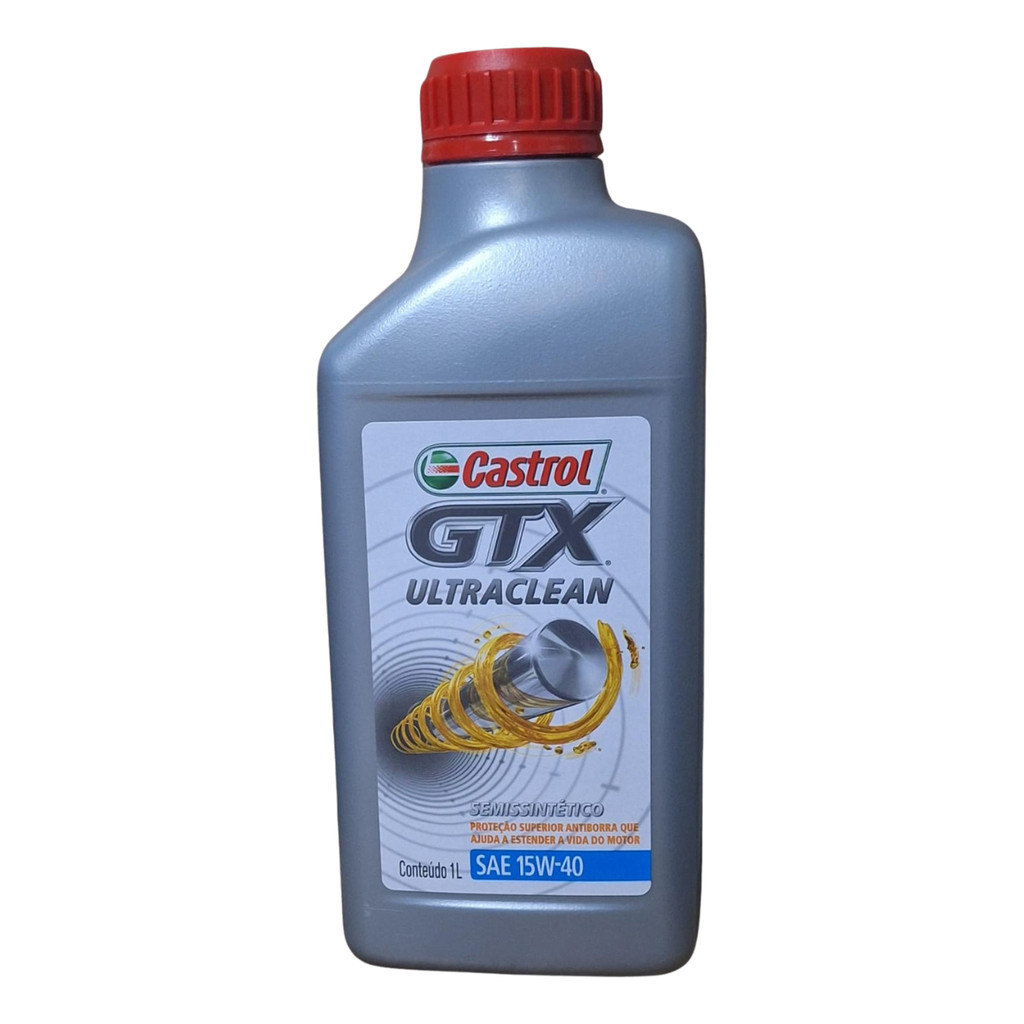 Óleo Motor 15w40 Sl Castrol Gtx Ultraclean Semissintético 1L