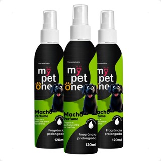 Kit 3 Perfume Colônia Macho 120 Ml Cheirinho De Banho - MyPetOne em Oferta na Shopee