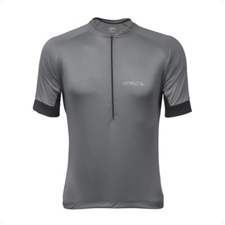 VAR Camisa Ciclismo Masculina M/G Cinza Chumbo UV30+ Dryfit Sport Corrida Treino Academia Musculação Atrio em Oferta na Shopee