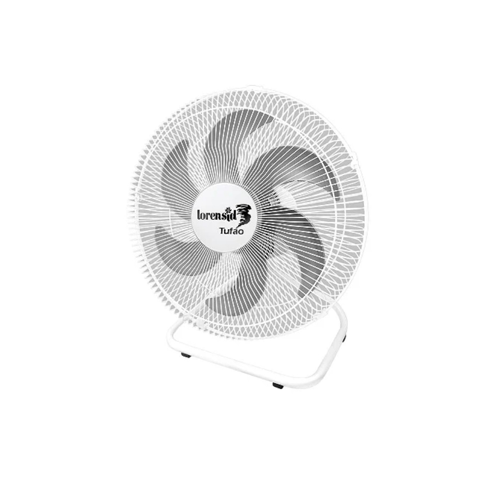 Ventilador Mesa Piso 50cm Tufao Branco Lorensid Bivolt