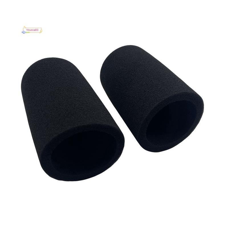[Hot]2 Pçs Pára-Brisas Para SM7B Microfone Filtro Capa Redução De Ruído Esponja Espuma Acessórios Substituição