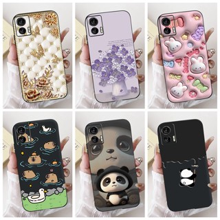 Capa Para Motorola Moto Edge 30 Lite Neo Edge30 Silicone Macio Preto Protetora Moda Impressa À Prova De Choque em Oferta na Shopee