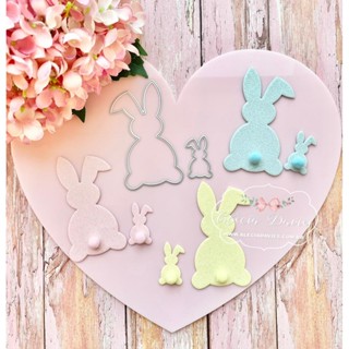 Faca de Corte e Relevo Coelhos Coelhinhos da Páscoa para Scrapbook Artesanatos Artes Diy em Oferta na Shopee