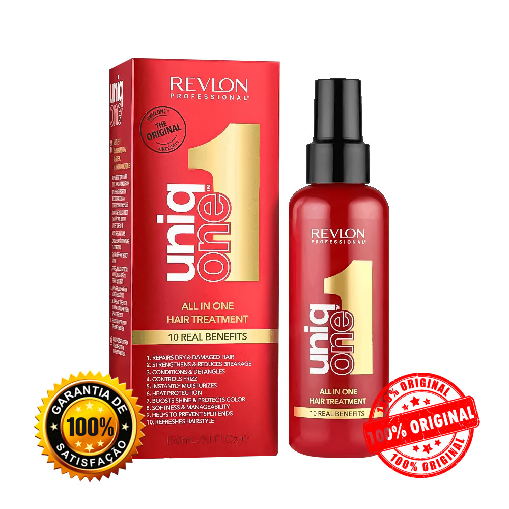 Revlon Uniq One Leave-In 150ml (Tratamento Capilar 10 em 1 Indicado Para Todos Tipos de Cabelo)