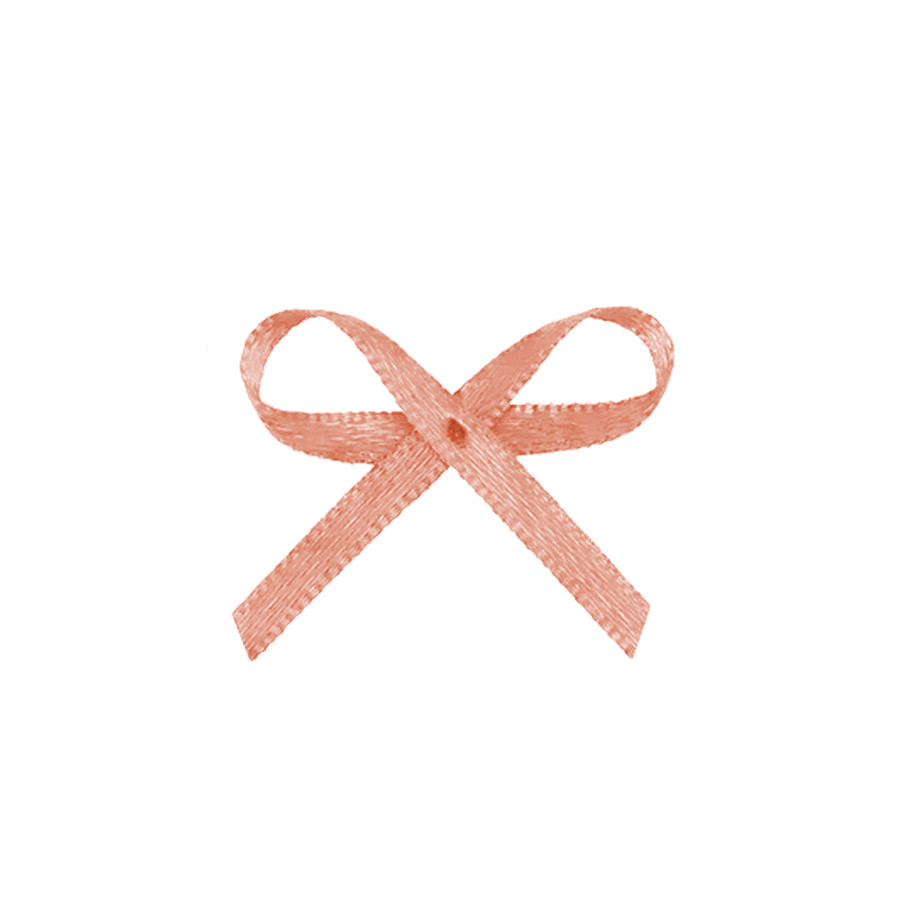 Lacinho Rose Gold Tipo Mosquitinho - Pct c/ 100 peças - Laços Marcela - Rizzo