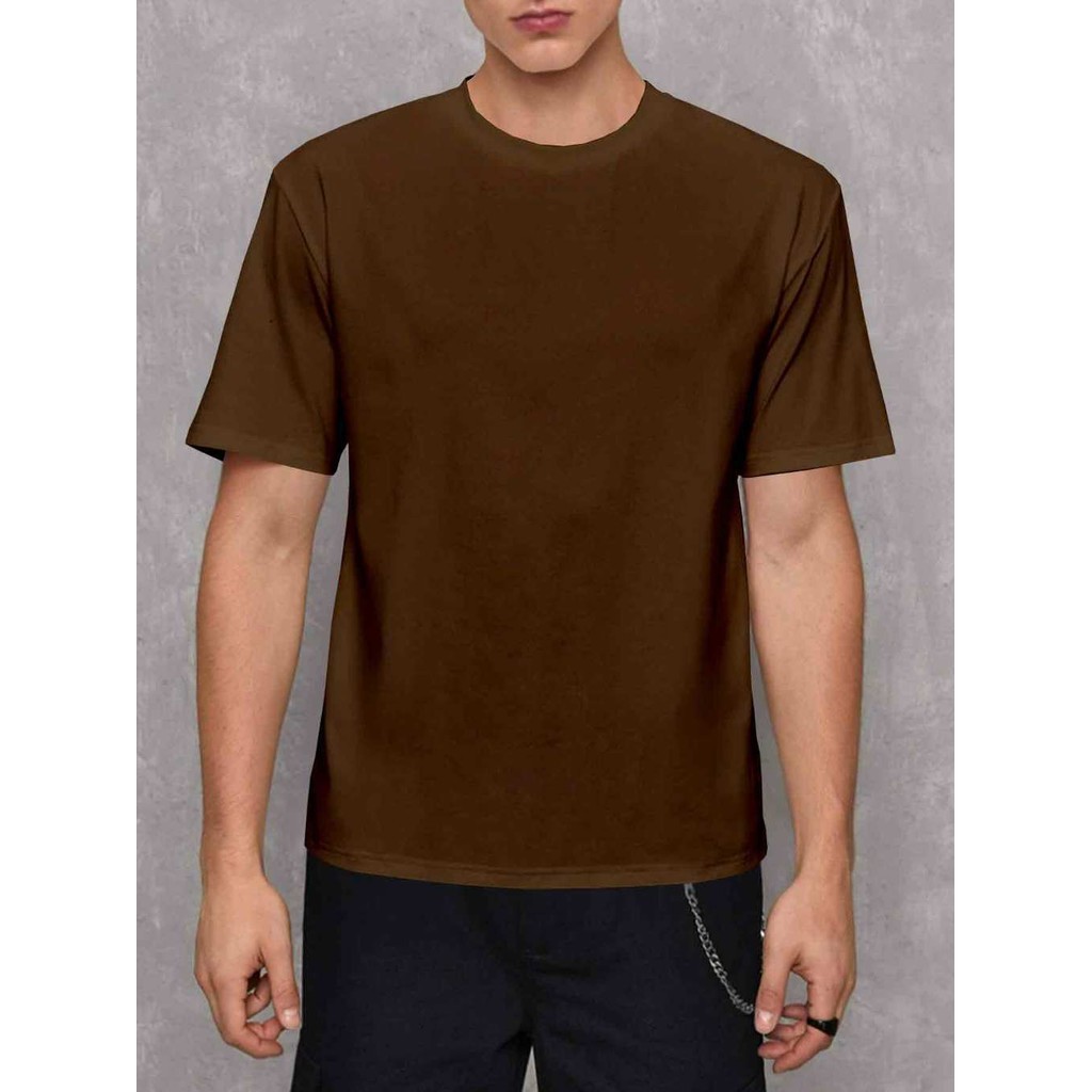 Camiseta Oversized Unissex Casual Streetwear Lisa Despojada Plus Size Blusa Casual Masculina