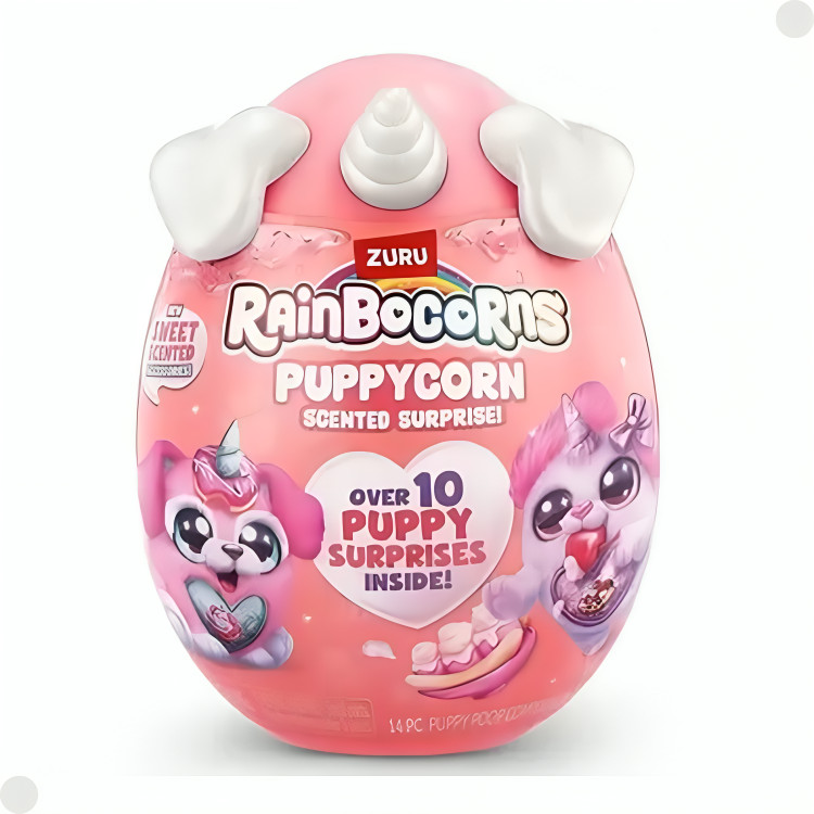 Pelúcia Rainbocorns Puppycorn Surprise Series 8 F0149-8 Fun - Mom & Baby