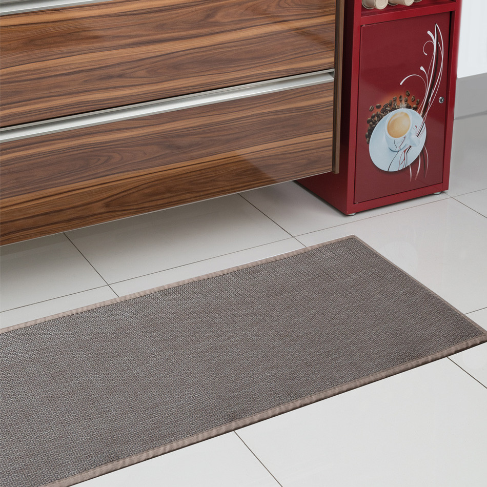 Passadeira Tapete 60 x 1,80m Grande Expert Sisal Sintético Varanda Sala Corredor Sem Pelo Pratik - Jolitex