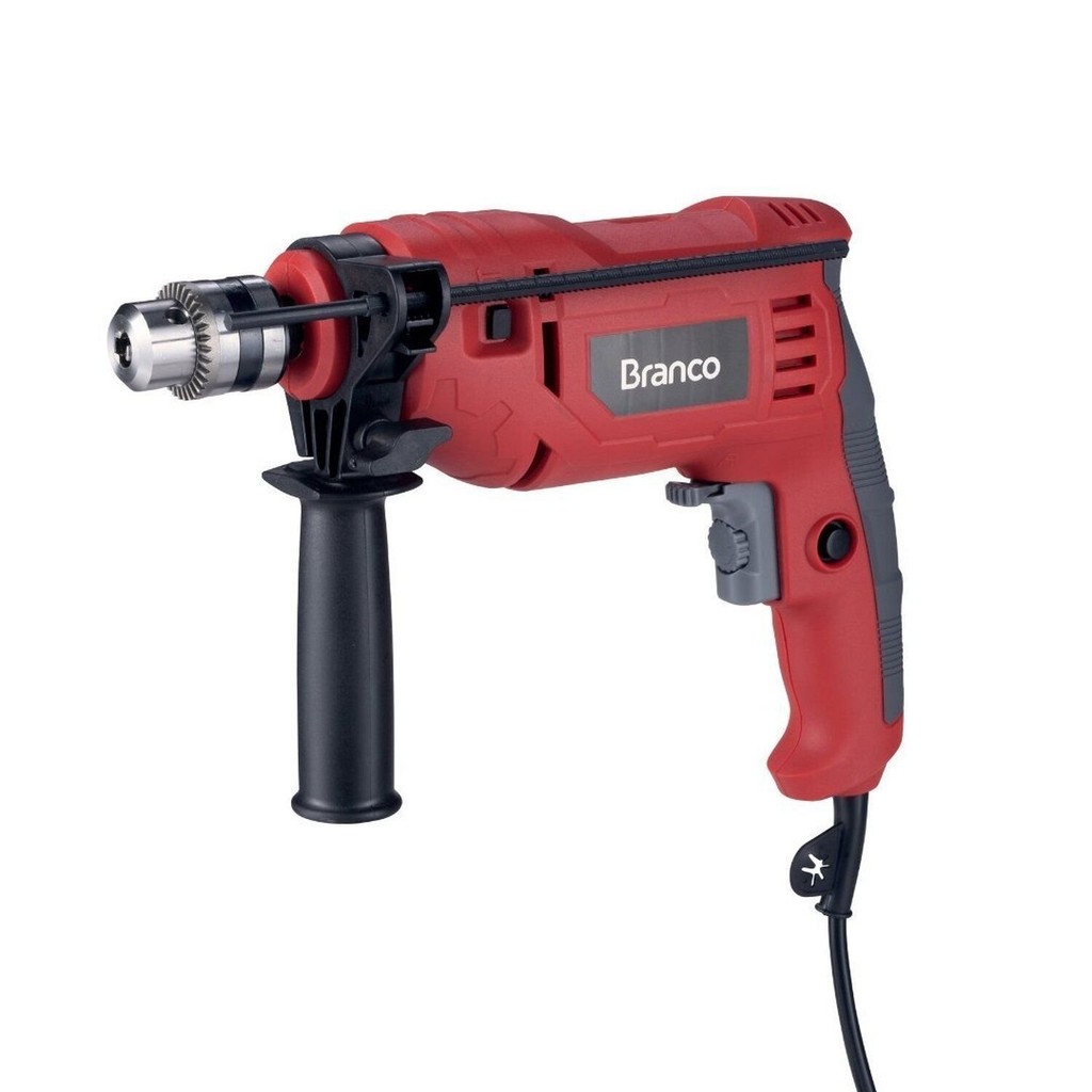 Furadeira de Impacto Bfi 850 850W Mandril 1/2" Seletor de Velocidade 220V Branco