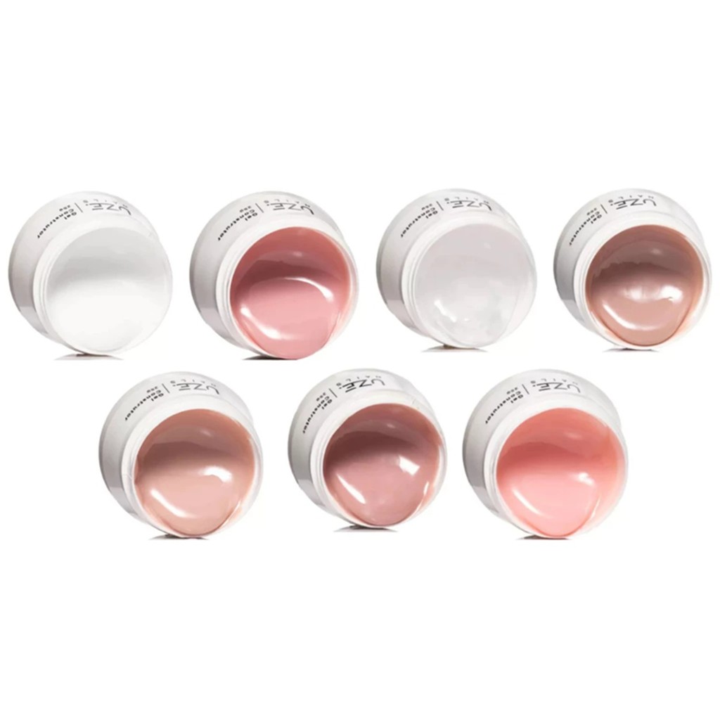 Gel Construtor Natural 25g Uze Nails Hipoalergênico para Alongamento Unhas