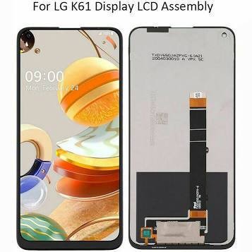 Tela Frontal Display do LG K61 Q630 LCD Touch