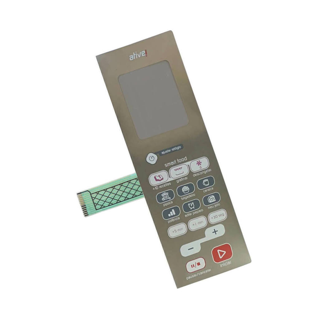 MEMBRANA COMPATIVEL MICROONDAS BRASTEMP BMJ38AR / BMJ 38 AR ESPELHADA