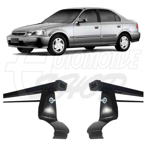Rack Teto Roca Bagageiros Honda Civic Sedan 1999 2000 1192
