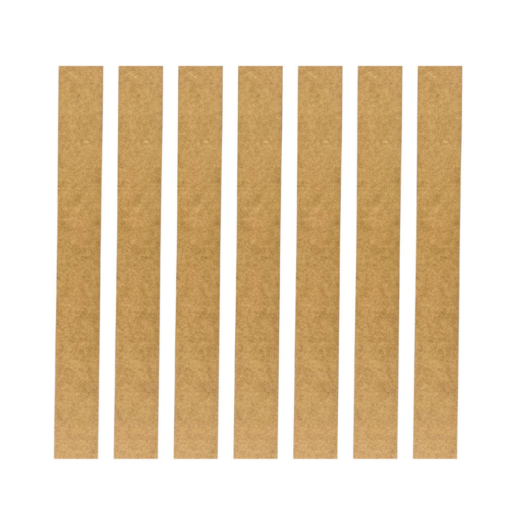 Kit Ripas MDF Cru 120x5cm Parede Ripada Shiplap Pintável Decoração Moderna em Oferta na Shopee