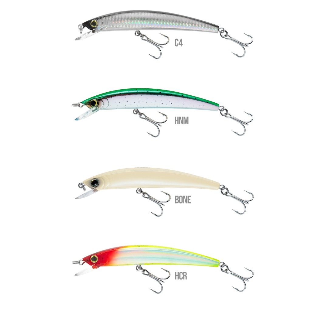 Isca Artificial Meia Água Crystal Minnow 90mm - YO-ZURI