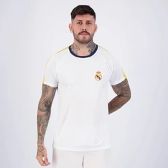 Camisa Real Madrid Dry Fit Branca