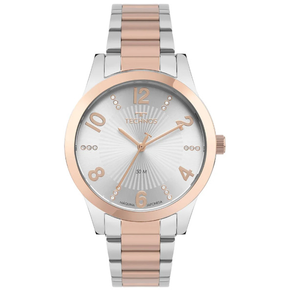 RELÓGIO TECHNOS FEMININO PRATA/ROSE 2035NAZ/1K - Watches