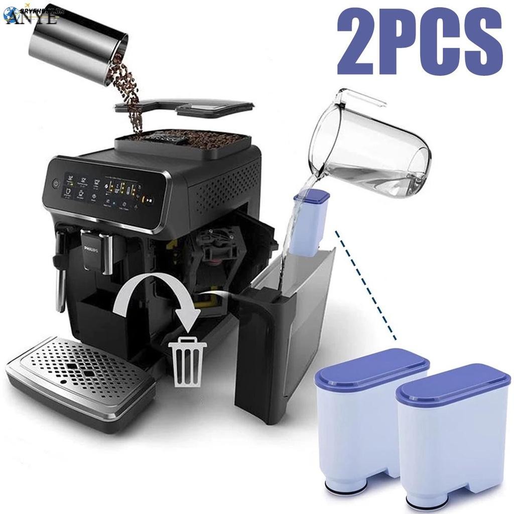 Filtro De Café 2 Unidades Compatível Com AquaClean Saeco CA6903/10/22/00/47/01 Carvão Ativado Por Água AEXZ