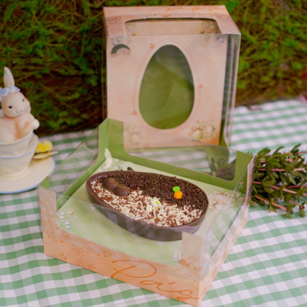 05 CAIXAS P/OVO DE COLHER ENCANTO 250/350G - COELHINHO ENCANTADO DUPLA FACE 5407 (PASCOA IDEIA OUTLET) em Oferta na Shopee