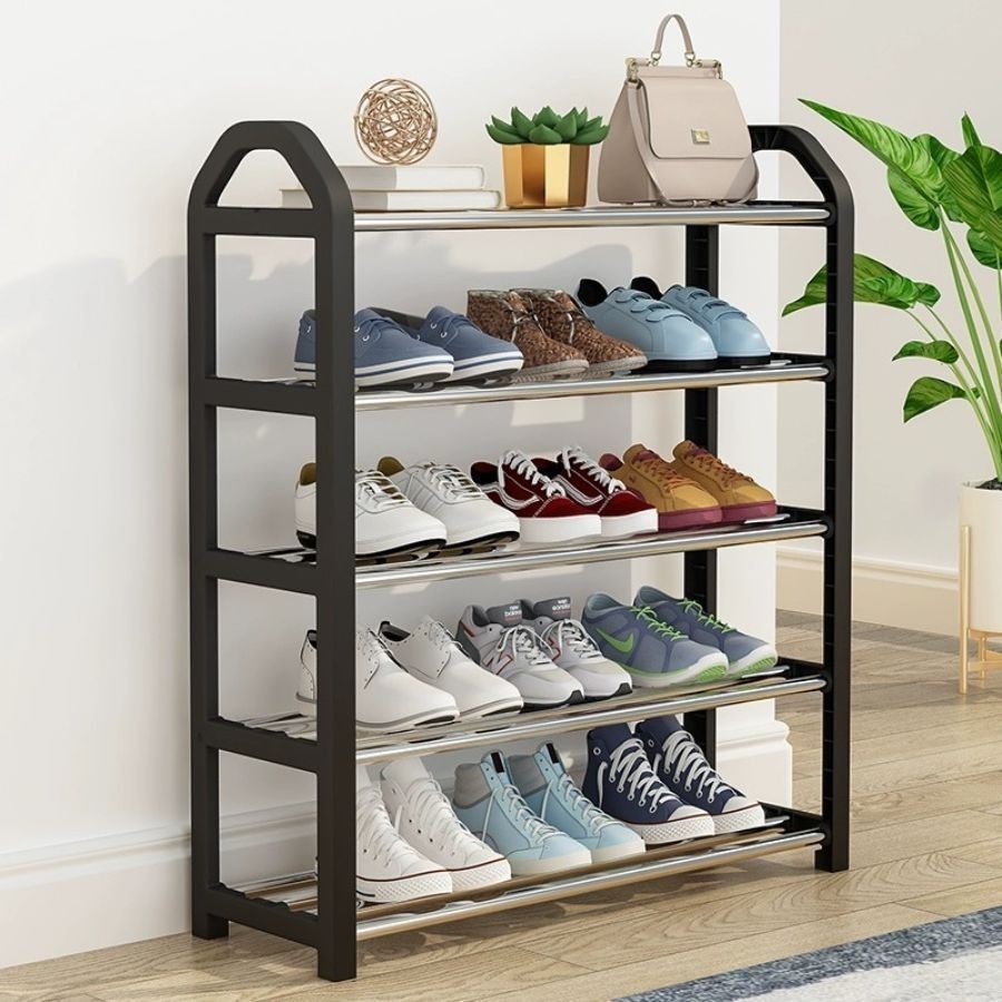 Sapateira 4/5 Andares Organizador De Sapatos Tenis 8 Pares Desmontavel Sapateira Hall De Entrada em Oferta na Shopee