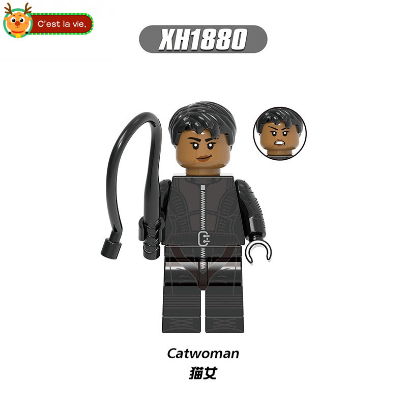 Brinquedo de montar Peça decorativa Brinquedos de Menino Presente de aniversário boneco de Cat Bat