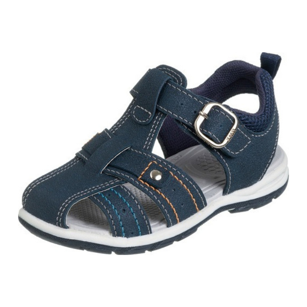Papete Sandália Infantil Menino Conforto Fivela Ajustavel