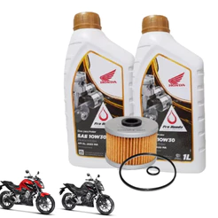 Troca De Óleo Cb 300f Twister 2 Litros HONDA 10w30 + Filtro