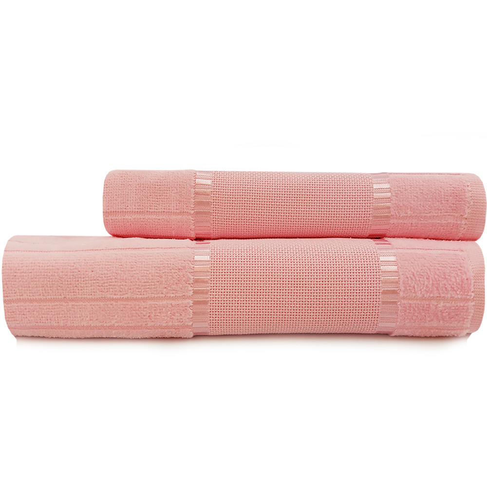 Jogo De Toalha - 2 Peças Banho + Rosto Aveludado Para Bordar - Bella Dohler - BF Casa em Oferta na Shopee