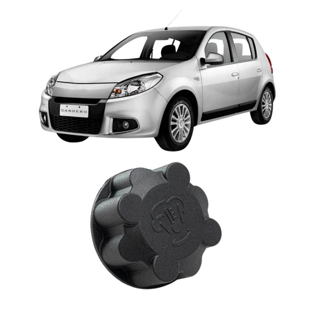 Tampa Reservatorio Agua Sandero 2007 2008 2009 2010 Até 2018 em Oferta na Shopee