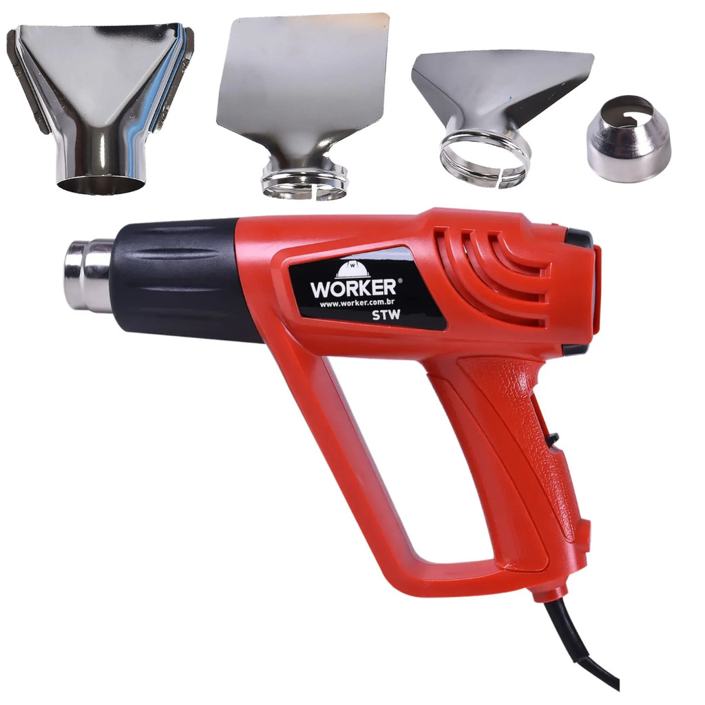Pistola Assoprador de Ar Quente 1500W Secador de Isulfilm