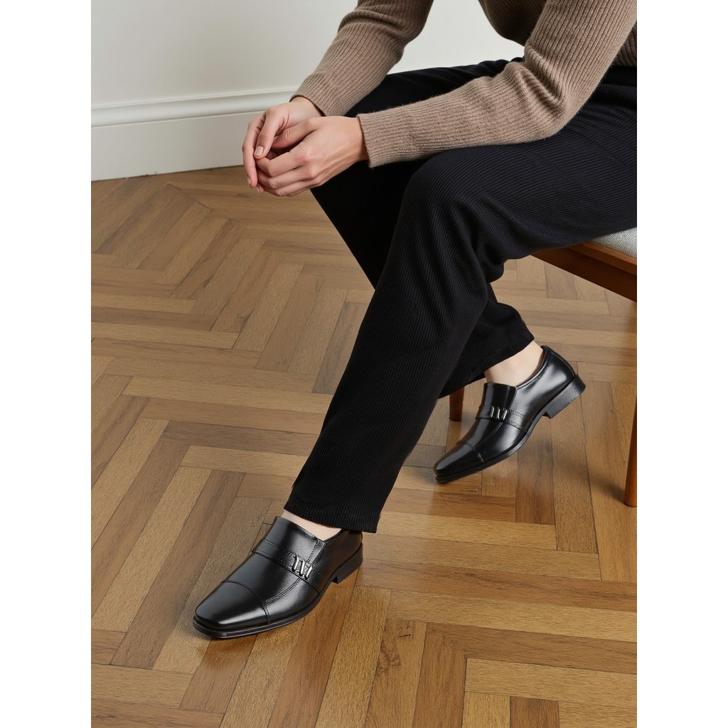 Sapato Social Masculino Esporte Fino em Couro Elegância Conforto e Versatilidade