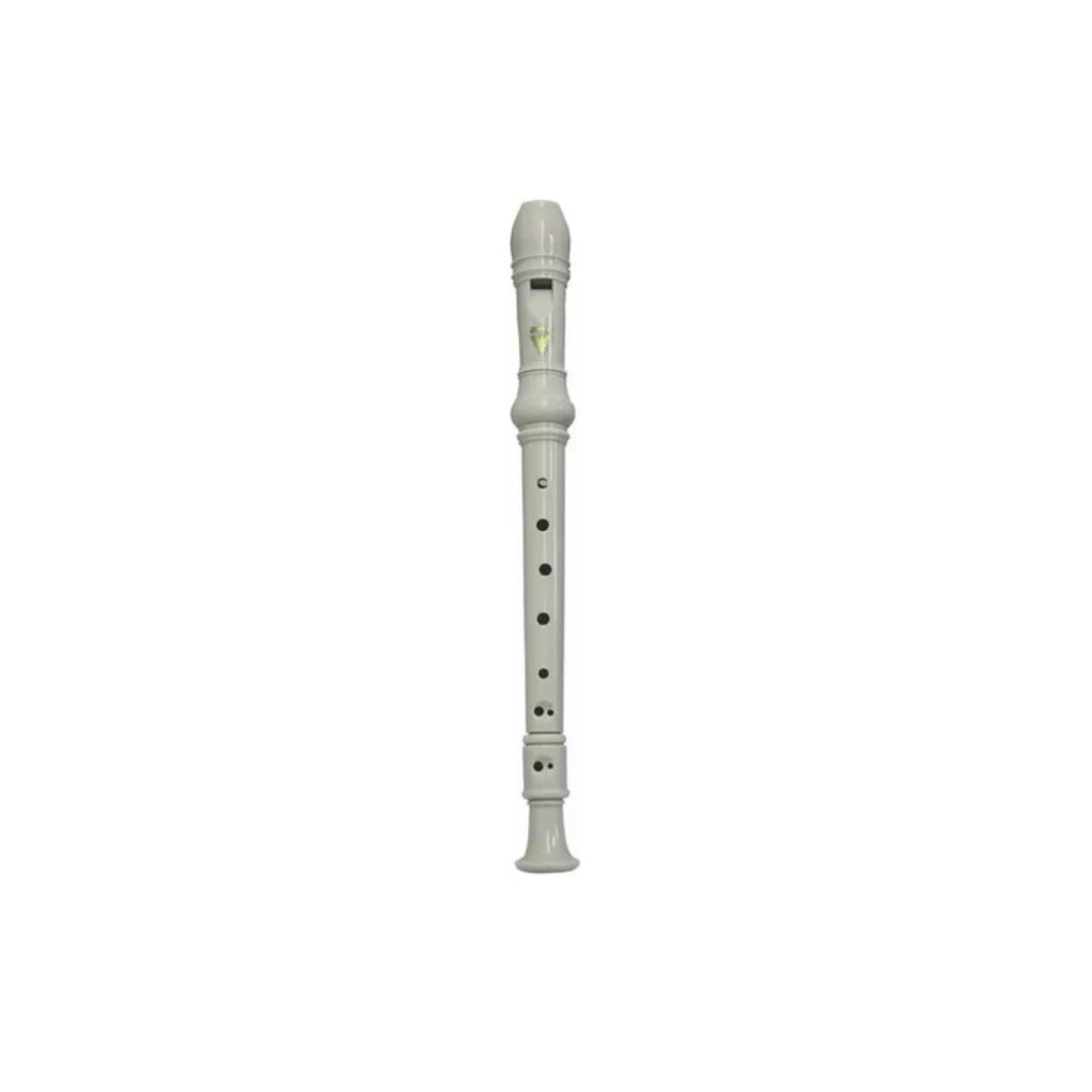 Flauta Doce Soprano Barroca P9 Bege Phoenix