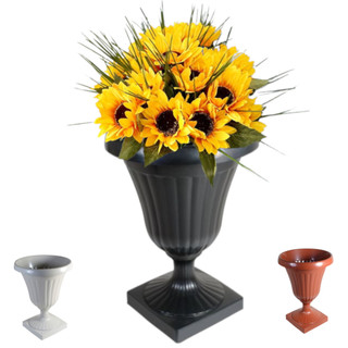 Vaso Decoração Cachepô Taça Super Alta 40cm Estilo Grego Afrodite para plantas ou eventos