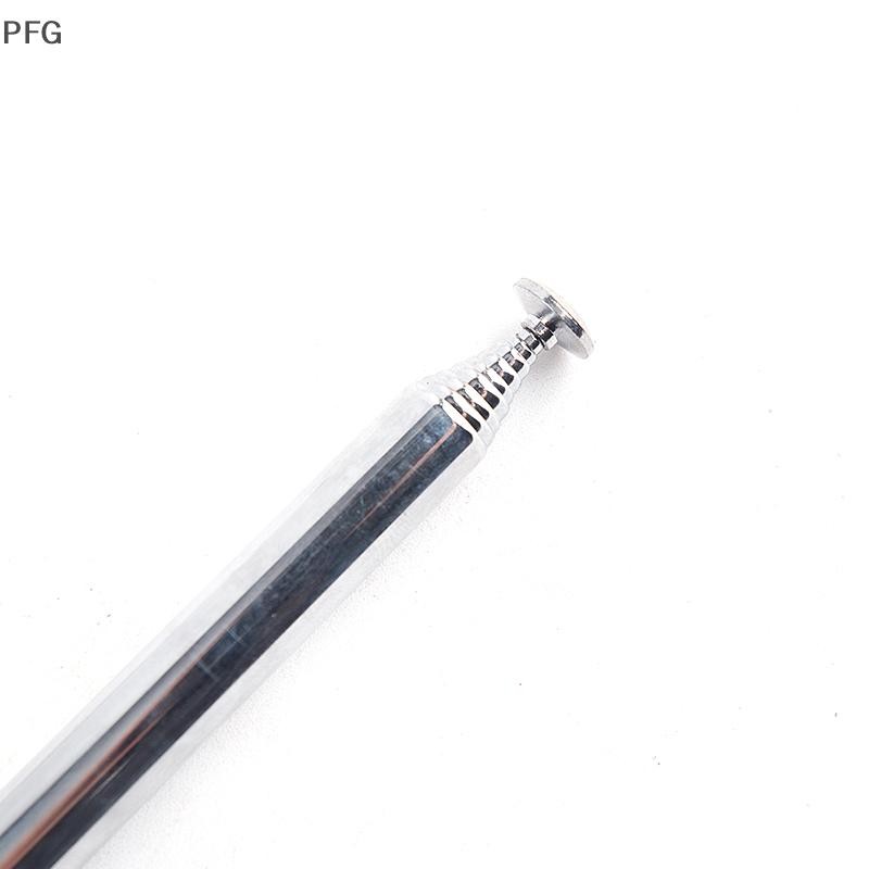 PFG 120cm 10 Seções De Aço Inoxidável Haste Telescópica Antena FM AM Rádio Super Sinal FG
