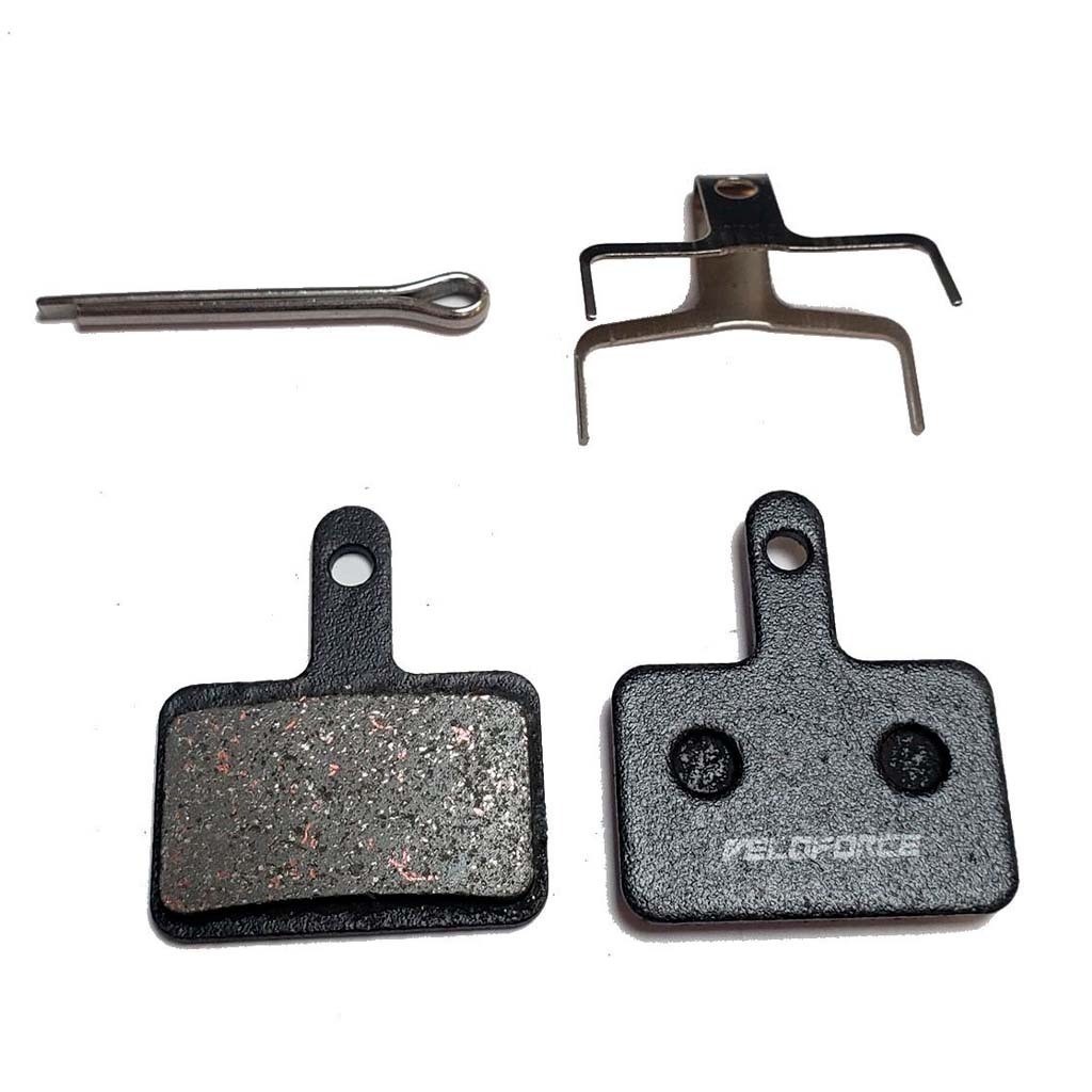 PASTILHA DE FREIO DISCO QUADRADA TIPO SHIMANO DEORE - SERVE SHIMANO MT200