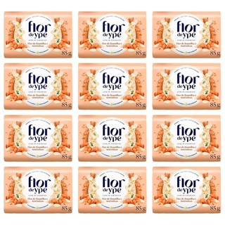 Sabonete Ypê Flor de Baunilha e Amêndoas 85g Embalagem com 12 Unidades em Oferta na Shopee