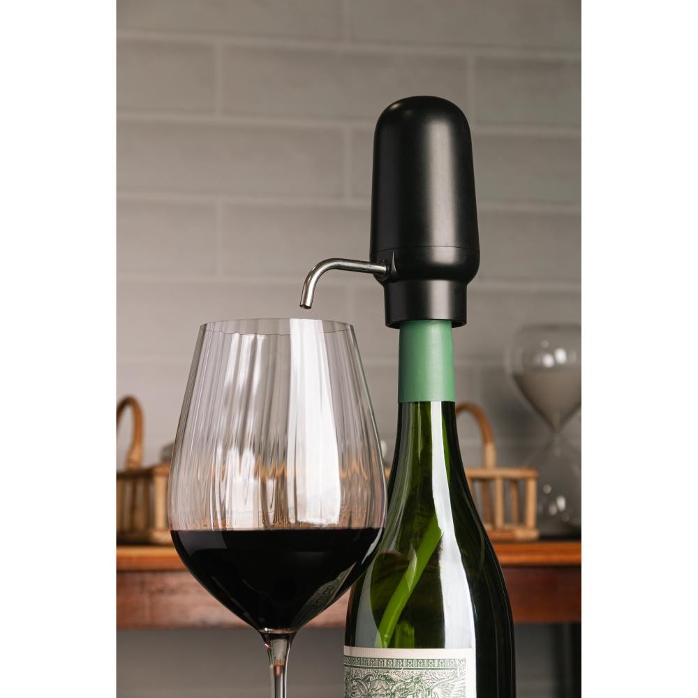 Aerador Elétrico Wolff Aço Inox para Vinho Realça Aroma e Sabor em Oferta na Shopee