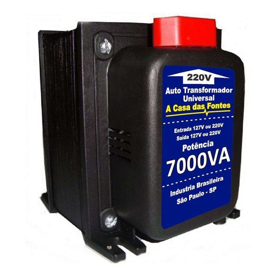 Auto Transformador 7000va ar condicionado 12000btusTomada 110v 220v em Oferta na Shopee