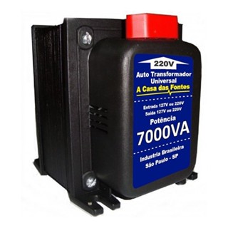 Auto Transformador 7000va ar condicionado 12000btusTomada 110v 220v em Oferta na Shopee