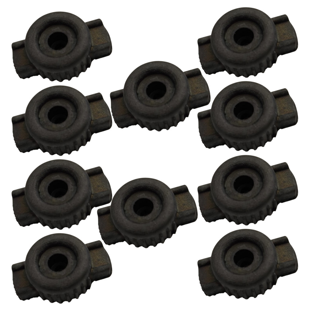 10 Un Manipulo de borracha Coletor de leite WF classic Preto