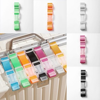 Moda Simples Ajustável Náilon Alças De Bagagem Acessórios Pendurado Fivela Cintas Mala Saco em Oferta na Shopee