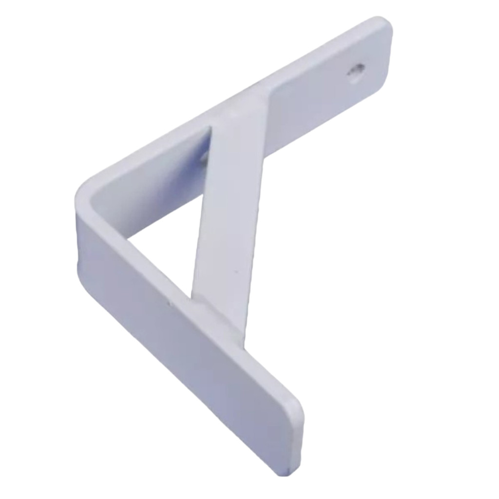 SUPORTE BATENTE LATERAL DE PORTAO 100MM - BRANCO