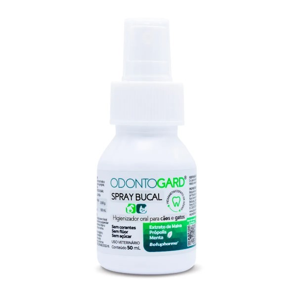 Odontogard Spray Bucal Para Cães e Gatos 50ml
