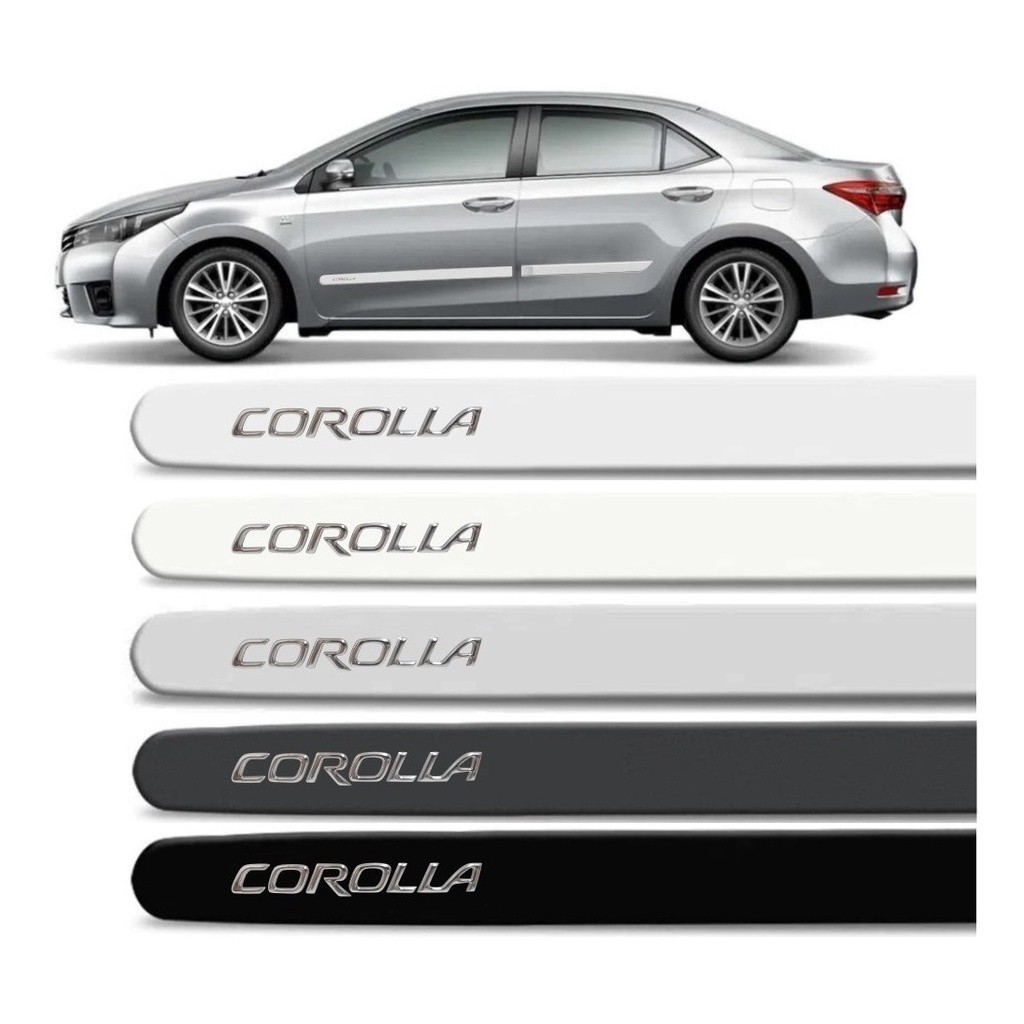 Friso Lateral Novo Corolla 2015 2016 2017 2018 2019 Cromado