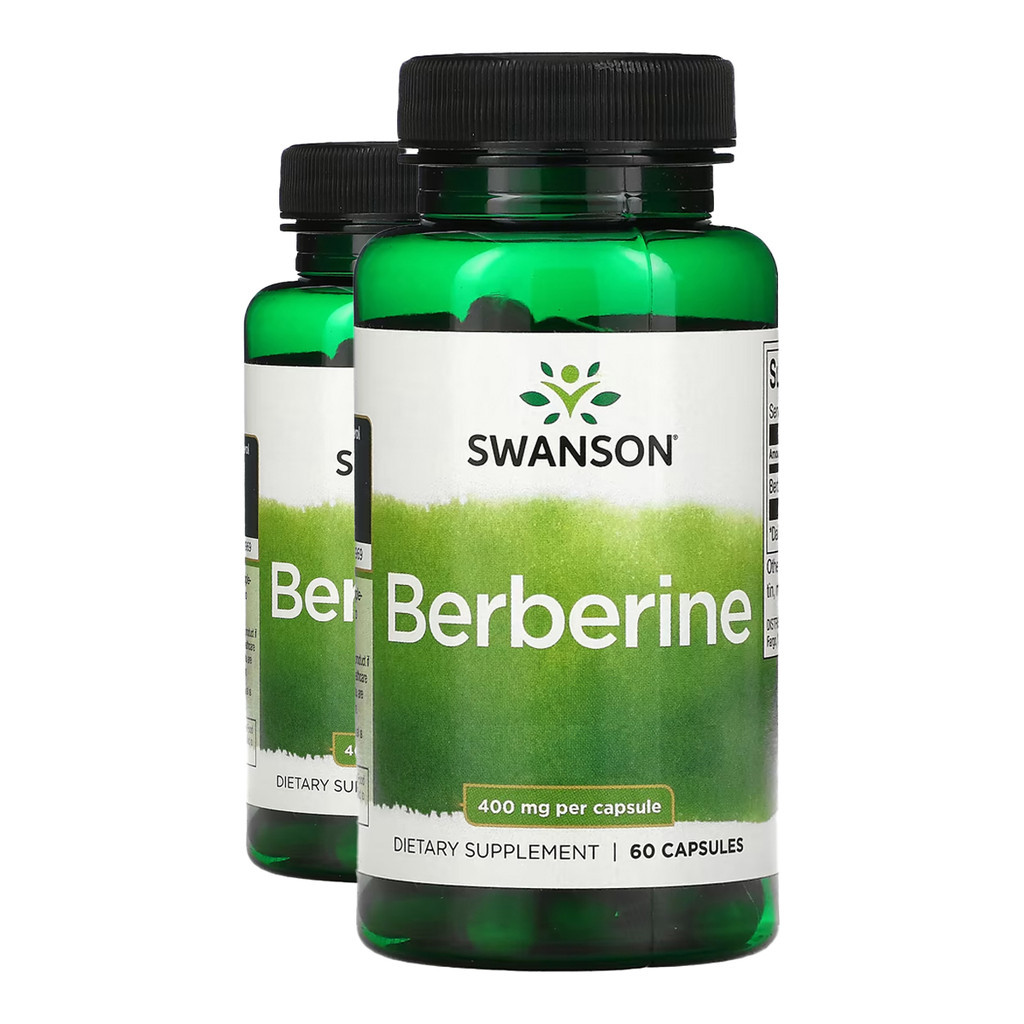 SWANSON KIT 2x Berberina 60 Cápsulas Made in Usa