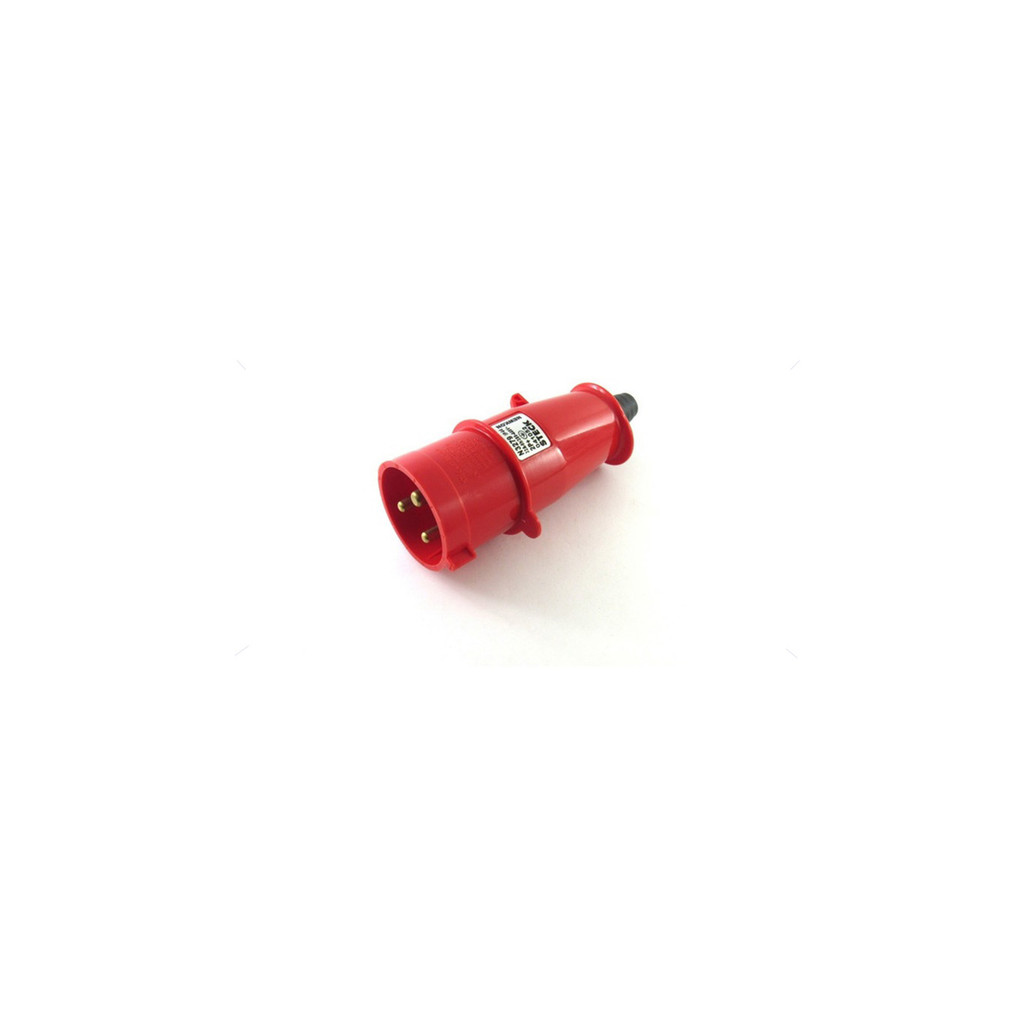 Plug Industrial 2p+t 32a 380v Vermelho N-3279 9h - Steck