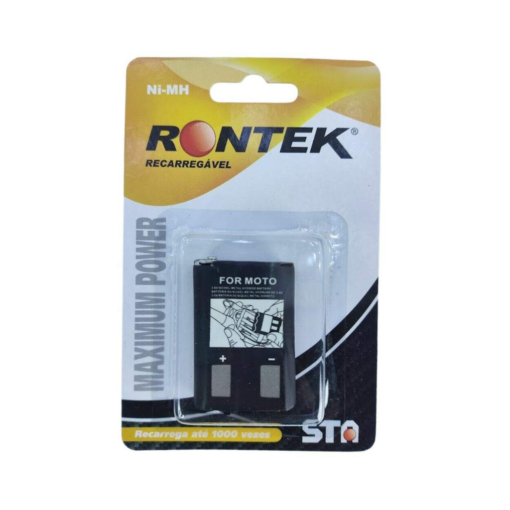 Bateria 3,6v AAA Para Rádio T5920 MR350 MC Motorola