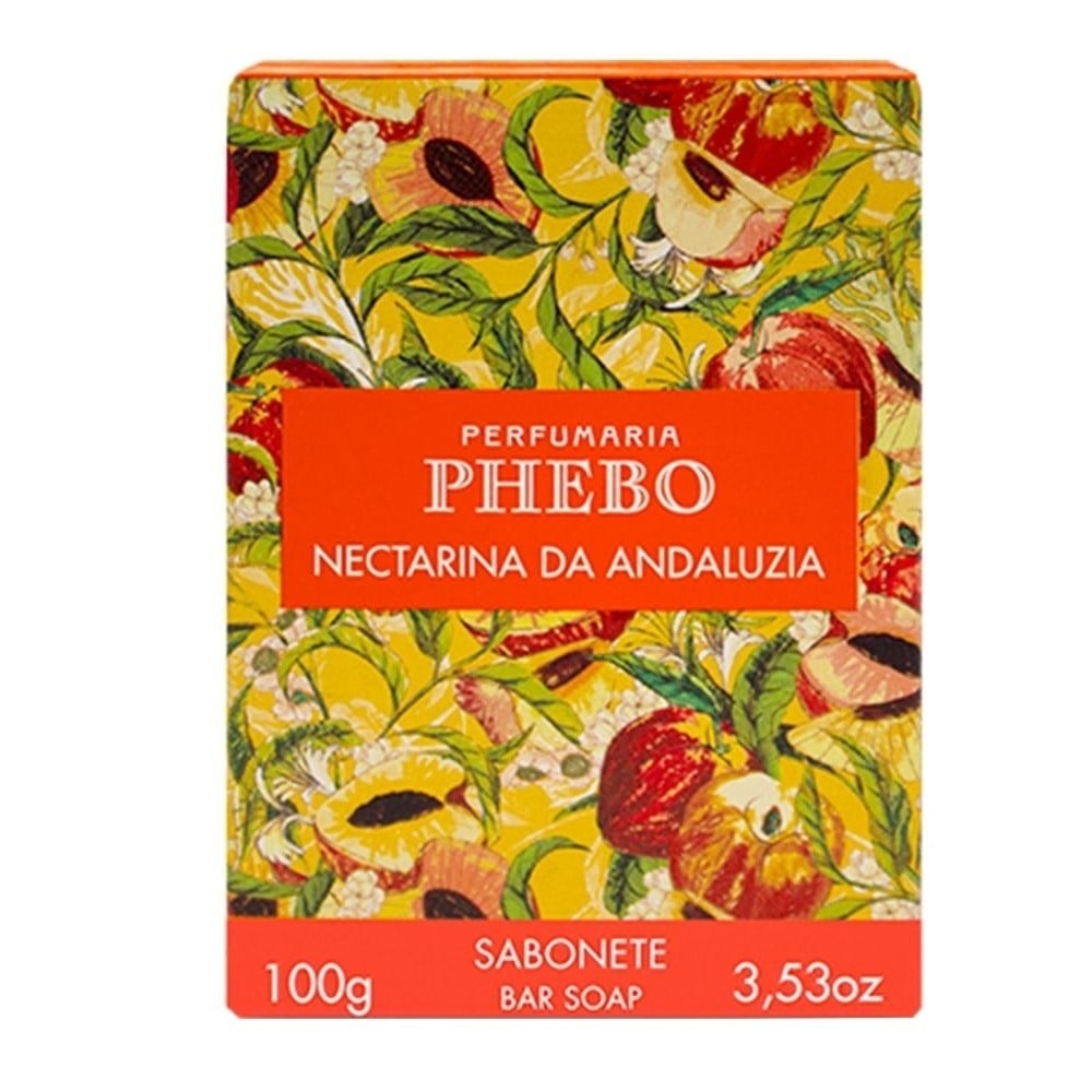 Sabonete Phebo Nectarina da Andaluzia 100g Embalagem com 12 Unidades em Oferta na Shopee