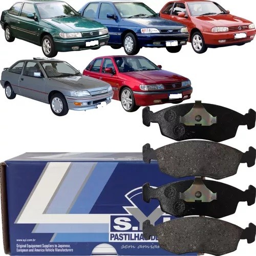 Pastilha Freio Dianteiro Gol GTI Logus Pointer 2.0