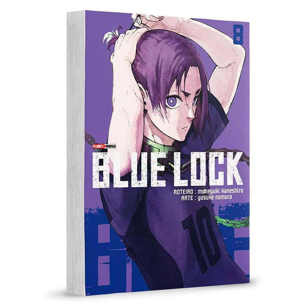 Mangá - Blue Lock - 08 - Novo/Lacrado